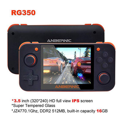 Portable Durable Handheld Game Console RG350 Retro Game Console Free With 32G TF Card IPS Screen Video Game Console Accessories