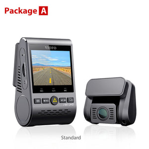 4K DVR Dual Dash Cam VIOFO A129 Pro Duo 3840*2160P Ultra HD 4K front rear Dash Camera Sony 8MP Sensor GPS Wi-Fi car cam G-sensor