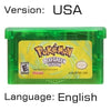 32 Bit Video Game Cartridge Console Card for Nintendo GBA Pokeon Emerald FireRed LeafGreen Ruby Sapphire with Shiny Label
