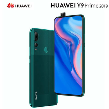 Original HUAWEI Y9 Prime Mobile phone 4G RAM 128GB ROM Kirin710 Smartphone 6.59 inch screen Cellphone support Google Pay