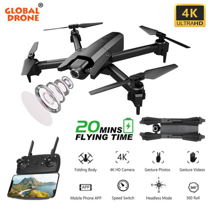 Drone 4K with HD Camera WIFI Quadcopter FPV Professional Drone X PRO Toys for Boys Dron Folding Quadrocopter VS E58 SG706 SG106