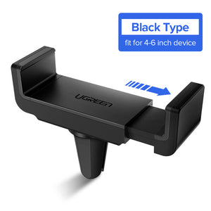 Ugreen Car Phone Holder for Your Mobile Phone Holder Stand for iPhone 11 8 Air Vent Mount Cell Phone Support in Car Phone Stand