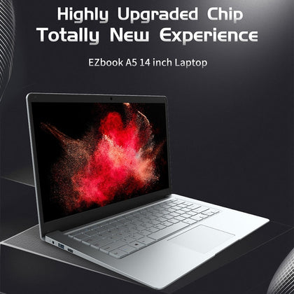 Jumper EZbook A5 14 Inch Laptop 1080P FHD Intel Cherry Trail Z8350 Quad Core Notebook 1.44GHz Windows 10 4GB LPDDR3 64GB EMMC EU