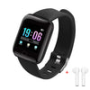 D13 Smart Uhr Armband Herz Rate Tracker Schrittzähler Blutdruck IP67 Wasserdichte 116 Plus Wirst Für IOS Androd PK IWO 8