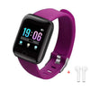 D13 Smart Uhr Armband Herz Rate Tracker Schrittzähler Blutdruck IP67 Wasserdichte 116 Plus Wirst Für IOS Androd PK IWO 8