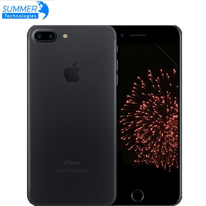 Original desbloqueado apple iphone 7/7 plus 4g lte celular quad core ios 12.0mp câmera touch id usado smartphone