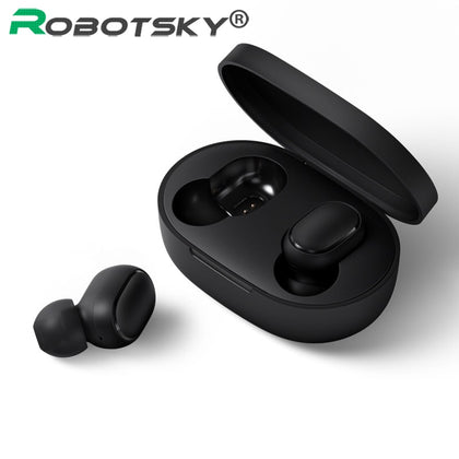 A6S Wireless Earphone Sports Earbuds Bluetooth 5.0 TWS Headsets Noise Cancelling Mic For iPhone Huawei Samsung Xiaomi Redmi