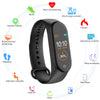 Novo m4 banda inteligente rastreador de fitness esporte relógio inteligente pulseira freqüência cardíaca monitor de pressão arterial smartband saúde